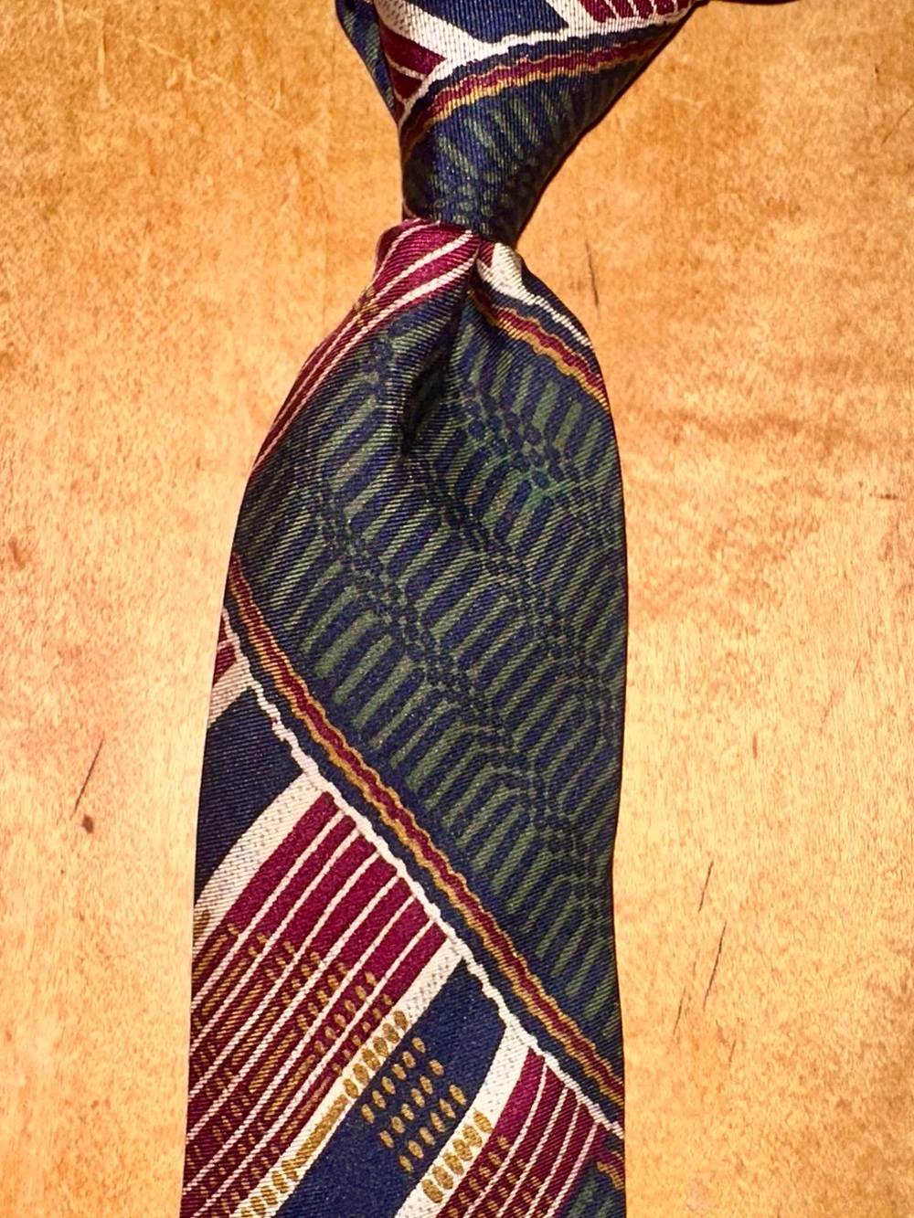Smithsonian Institution Museum silk tie necktie cravat excellent condition
